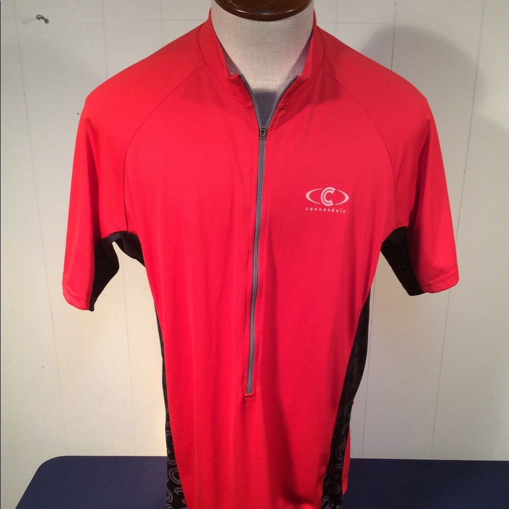Vintage Men’s Cannondale Vintage Red cycling jersey Men’s size XXL